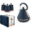 Tower Tower Cavaletto Midnight Blue Kettle 2 Slice Toaster Canisters Set 1
