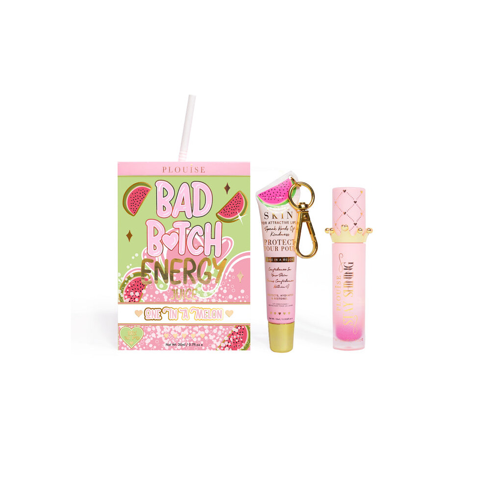 P Louise Pink Bad B*Tch Energy Lip Duo Watermelon