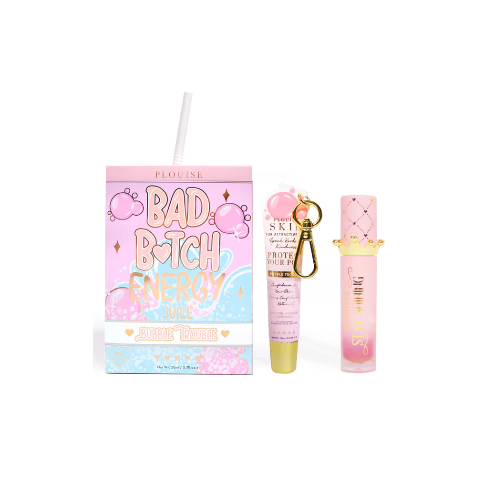 P Louise Bad B*tch Energy Lip Duo Bubblegum