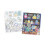 Janod Janod - 4 Paintings with Glittery Lines - Watercolor Painting - Magic Theme - Magic School - Children's Creative Leisure Kit - Learning Fine Motor 9
