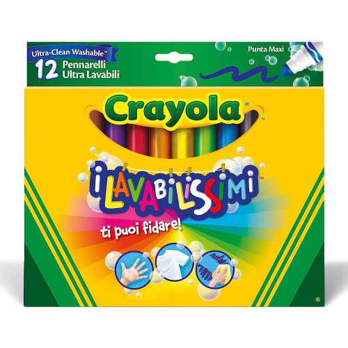 Crayola CRAYOLA - LAVABILISSIMI - 12 P 1