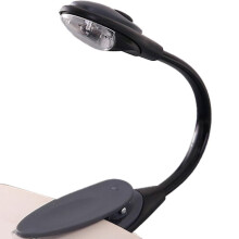 (Grey) Premium Book Light For Reading In Bed,led Rechargeable Reading Light Runs,eyecaring Clip On Book Light, Perfect For Readers