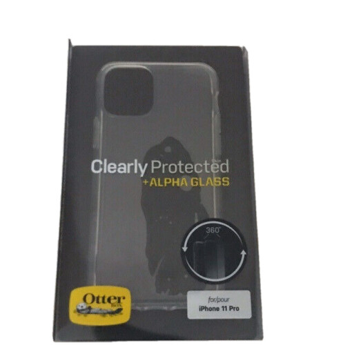 OtterBox Otterbox CLEARLY PROTECTED for iPhone 11 Pro Case 5.8" & Premium ALPHA GLASS