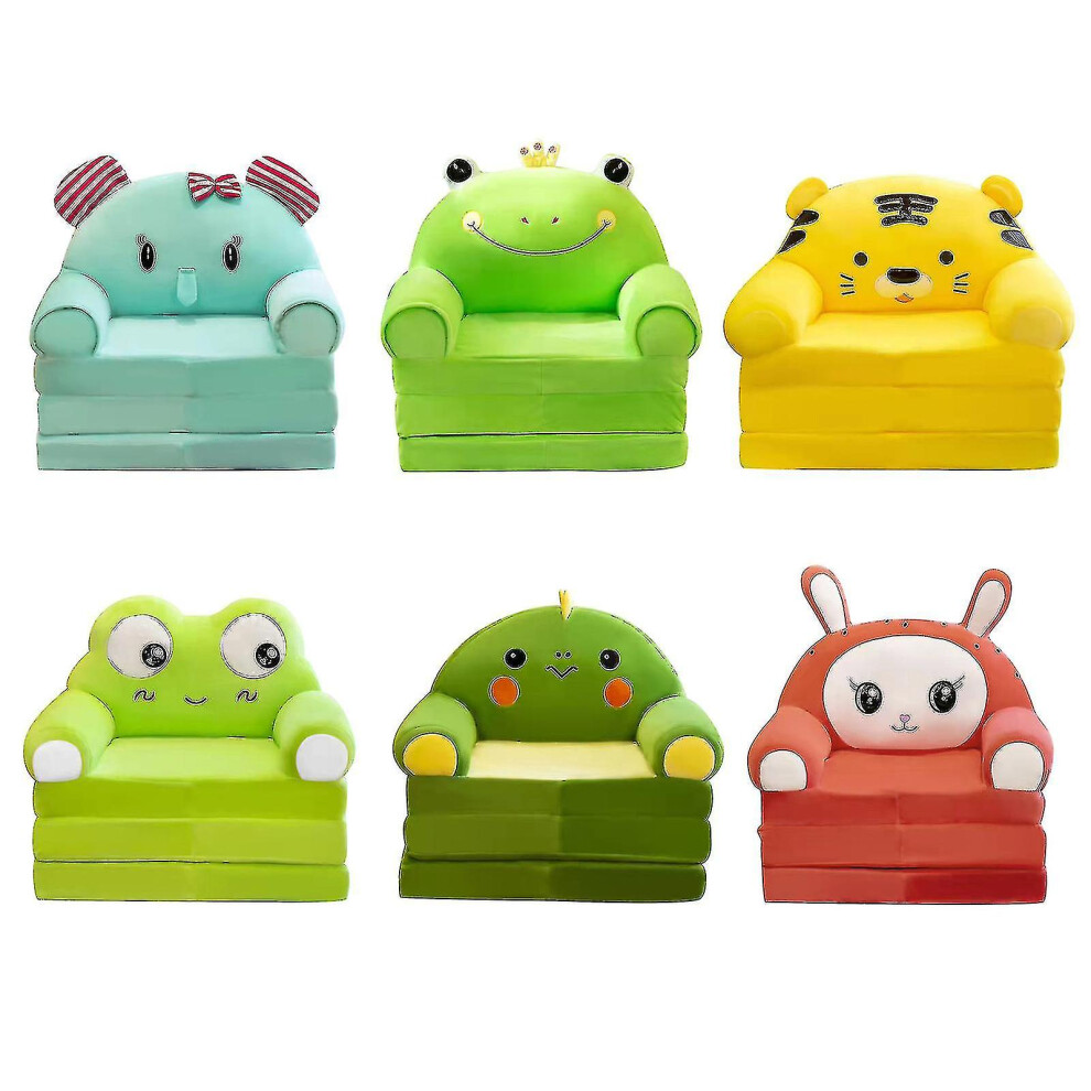 (E) Plush Foldable Kids Sofa Backrest Armchair 2 In 1 Chair Posture Support(does Not Include Filler)-image-OPC-PFWFHJZ-NEW