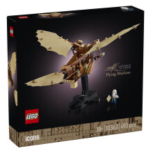 LEGO Icons 10363 La macchina volante di Leonardo da Vinci - Decorazione per adulti