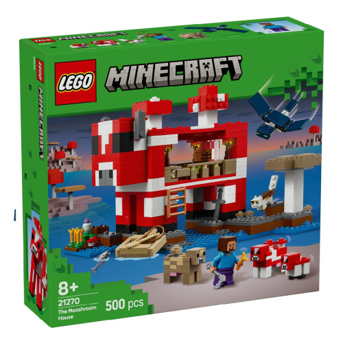 LEGO Lego Minecraft The Mooshroom House - LEGO Building Set