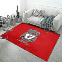 (Liverpool) Vintage Square Carpets Soft Non Slip High Water Absorption Rug For Study Room