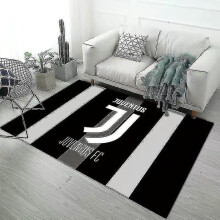 (Juve) Vintage Square Carpets Soft Non Slip High Water Absorption Rug For Study Room