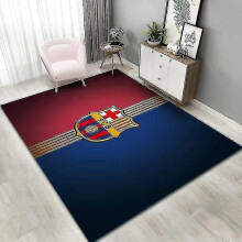 (Barcelona) Vintage Square Carpets Soft Non Slip High Water Absorption Rug For Study Room