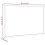 VidaXL vidaXL Chalkboard with Solid Pine Wood Frame Black 60x40 cm 8