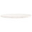 VidaXL vidaXL Table Top Wooden Desk Top Dining Table Top Round White Solid Wood Pine 5