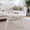 VidaXL vidaXL Table Top Wooden Desk Top Dining Table Top Round White Solid Wood Pine 2