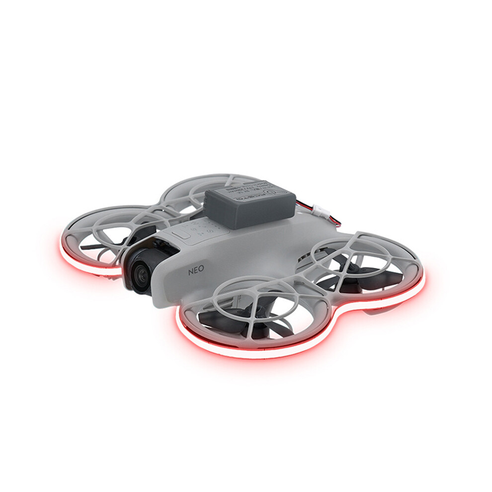 () Drone Strip Drone Traversing Aircraft Dazzling Colorful Highly Bright Glowing Night F Warning Strip For Dji Neo Red/Light 735632092474
