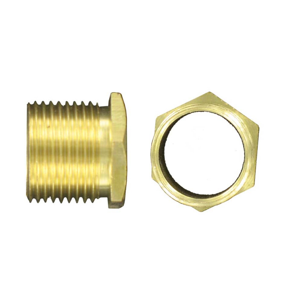 Deligo MBBU2L Long Male Brass Bush Great Strength Corrosion-Resistance 52mm