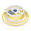 V-TAC NEONY10 LED Neon Rope Light Strip Flexible Yellow 24V (10M/ROLL) 8W/M 1