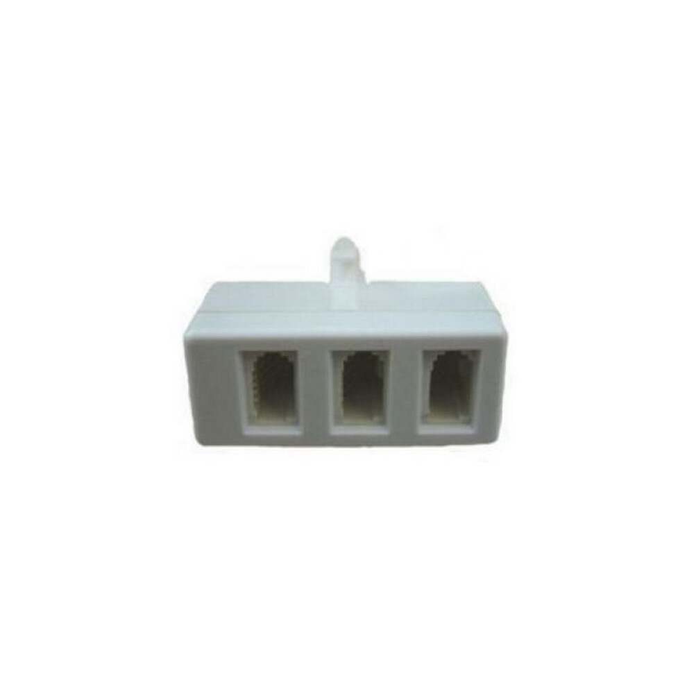 Tripler - Telephone Socket 3 WAY ADAPTOR