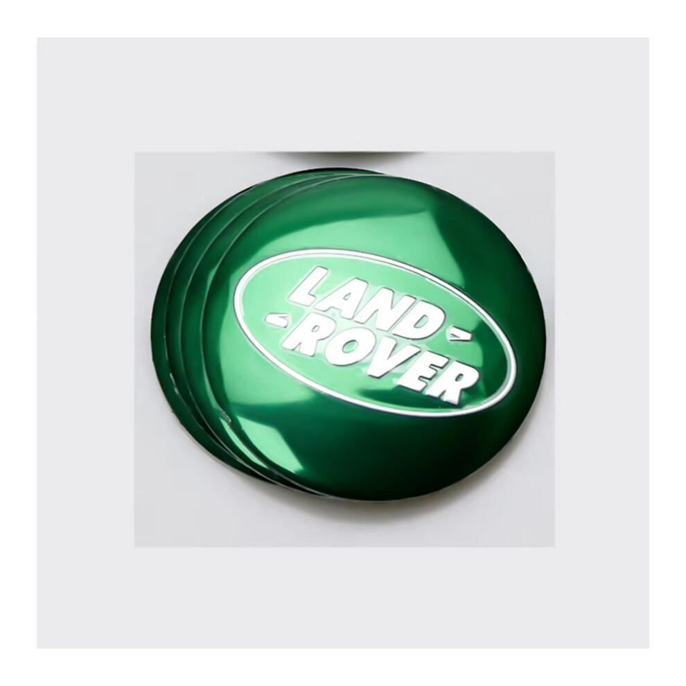 (Gn For Landrover) 4Pcs 56Mm Car Wheel Center Covers Sticker Hub Caps Stickers For Landrover Svr Discovery Velar Evoque Range Rover L322 L405 P250 6916190935067