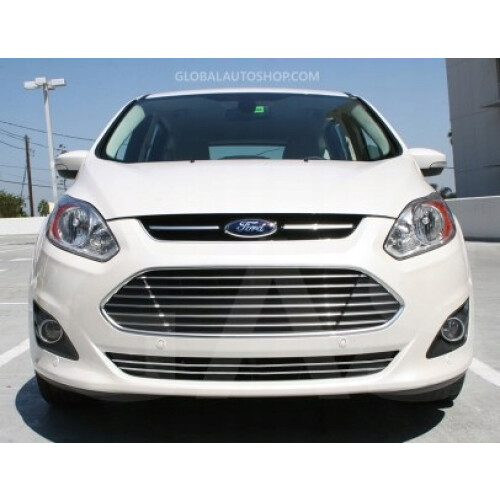 Ford C-MAX / Grand - Chrome Grill Bumper Attraps Tuning 2