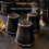 Tower Tower Renaissance Black Kettle, 4 Slice Toaster Canisters Kitchen Set 8