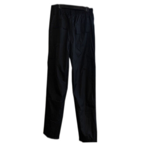 (Black, L) Men's Windproof Warm Fleece Lined Trousers 2