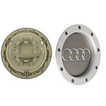 (Black 146mm) 4pcs 146mm Gray Black Car Rim Cover Wheel Center Hub Caps 8D0601165K For Audi TT A2 A3 A4 A8 S6 Q5 Q7 RS6 Car logo Accessories