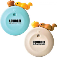 Timer For Kids - Magnetic 60-minute Visual Timer For Classroom, Cooking, Reading, Gym, And More (squirrel, 2 Pack)