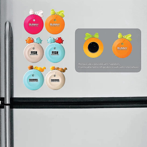Timer For Kids - Magnetic 60-minute Visual Timer For Classroom, Cooking, Reading, Gym, And More (squirrel, 2 Pack) 1