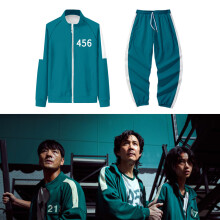 (67-XL) Squid Game Hoodie Pants Tracksuits Fancy Costume