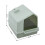 Living And Home Foldable Anti-Splash Enclosed Cat Litter Box 6