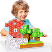 (1 Set) 91pcs Magnetic Blocks Set - STEM Sensory Construction Toys, Mixed Color ABS