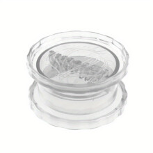 (Transparent) New Manual Garlic Twist Crusher Box: Kitchen Helper for Crushing Garlic - No Electricity Required, Plastic Material