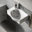 NES Home Nes Home Cloakroom Rectangle Basin Sink 2