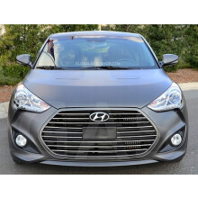 Hyundai Veloster Turbo-Chrome slats Grill Chrome Bumper Attracts Tuning