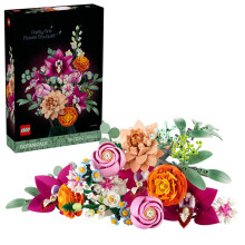 LEGO Botanische 10342 Het mooie boeket van roze bloemen - Bouwset voor volwassenen