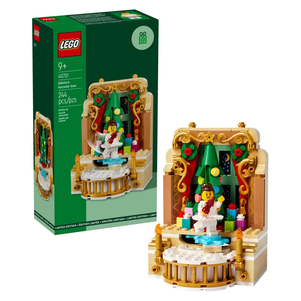 LEGO Seasonal Ballerina and Nutcracker Christmas Promotional Set 40701