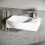 NES Home Nes Home Wall Hung Rectangle Basin Sink Right Hand 2
