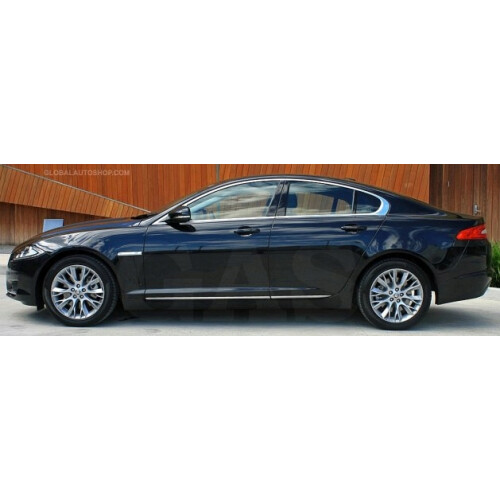 JAGUAR XF / XFR - CHROM side door decorative chrome strips
