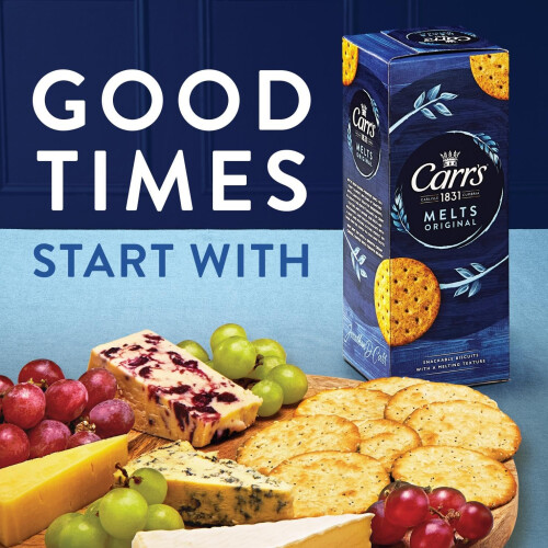 (Pack Of 2) Carr's Melts Original Crackers 150g 2