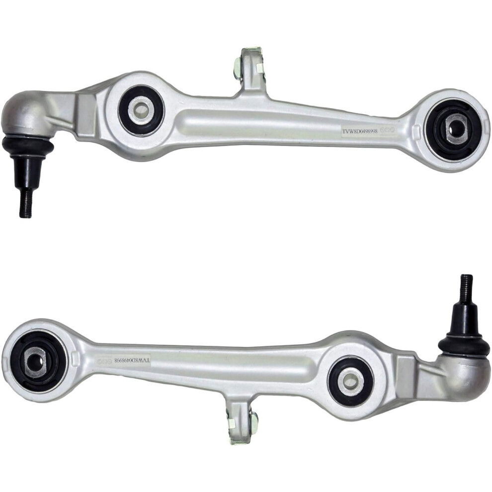 D2p Suspension Control Arms Pair Replacement Front Lower Compatible With 1995-2005 Audi A4 B5, A6 C5, Vw Passat 3B2, 3B3 Replaces 8D0407151d 8000000003690