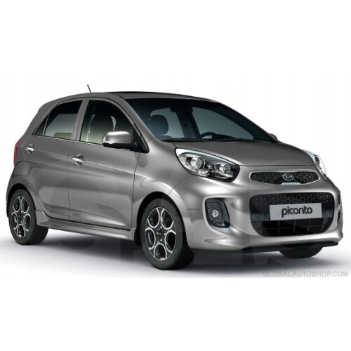 KIA PICANTO / MORNING - CHROM side door decorative chrome strips 1