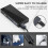 Lighter, Electric With Led Light, Usb Rechargeable Dual Arc Plasma Lighter, Electronic Windproof For 5