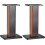 Sourcing map Wood Speaker Stands, 2 Pack 19.7 Inch (50cm) Universal Speaker Stand 4