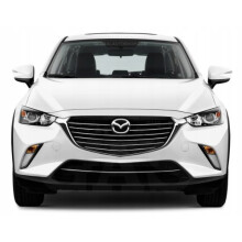 Mazda CX-3 -Chrome Grill Bars Chrome Bumper Attracts Tuning