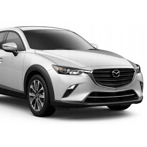 Mazda CX-3 -Chrome Grill Bars Chrome Bumper Attracts Tuning 2