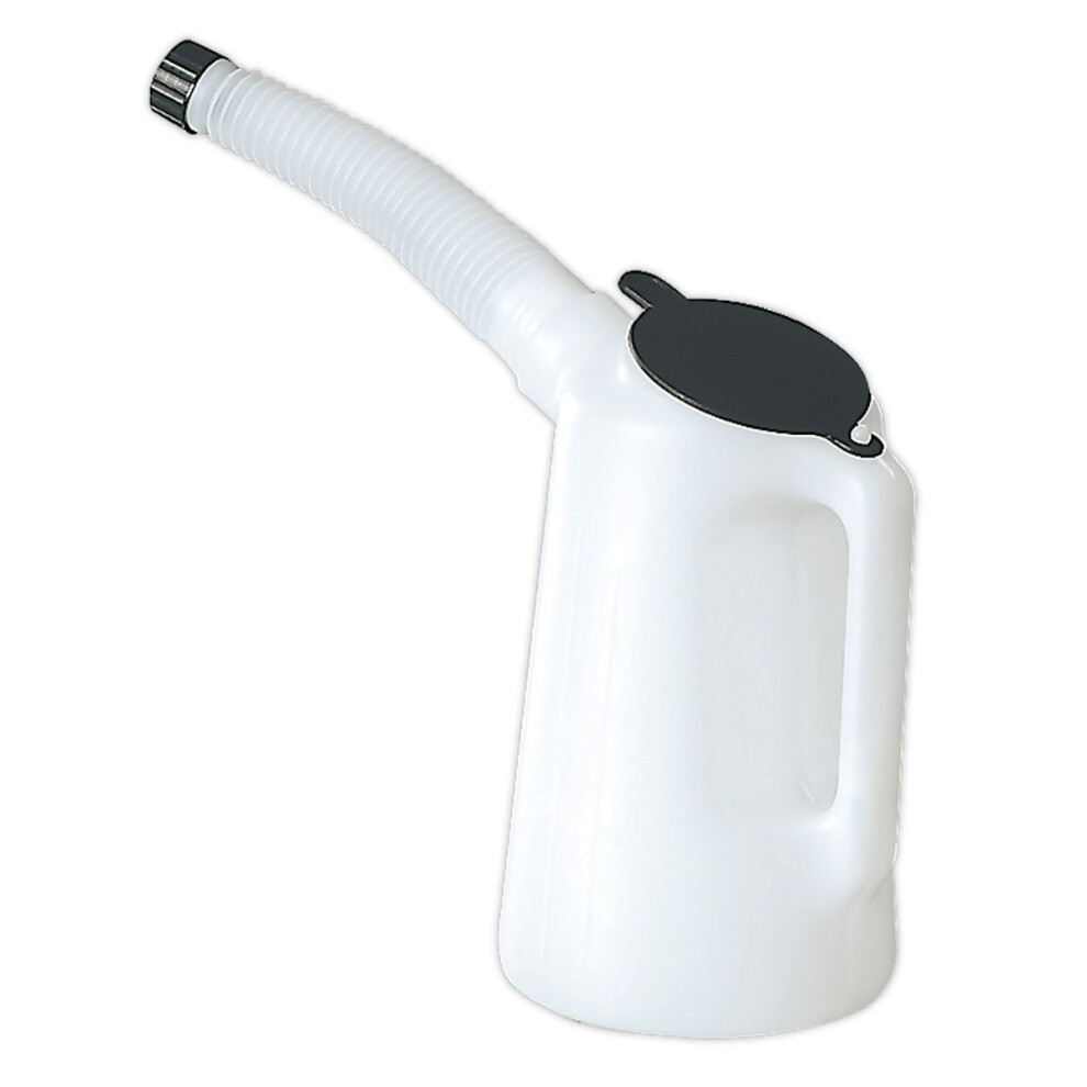 Sealey Oil Container With Lid & Flexible Spout 1L Jdl1