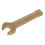 Sealey Sealey Premier Non-Sparking Open-End Slogging Spanner 27mm NS019 1