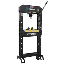 Sealey Viking Floor Type Air/Hydraulic Press with Sliding Ram and Foot Pedal 30 Tonne PPF301S
