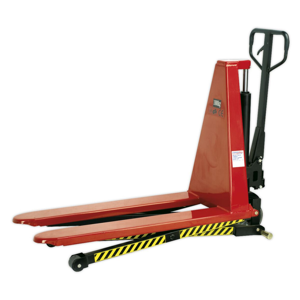 Sealey High Lift Pallet Truck 1170 X 540mm 1000kg Capacity PT1170H