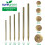 Rounded Wooden Stake | 1.2m x 50mm | 10 pack 4