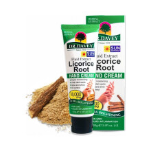DR. DAVEY Fluid Extract Licorice Root Hand Cream White | Moisturizing & Soothing for Dry Hands 100g